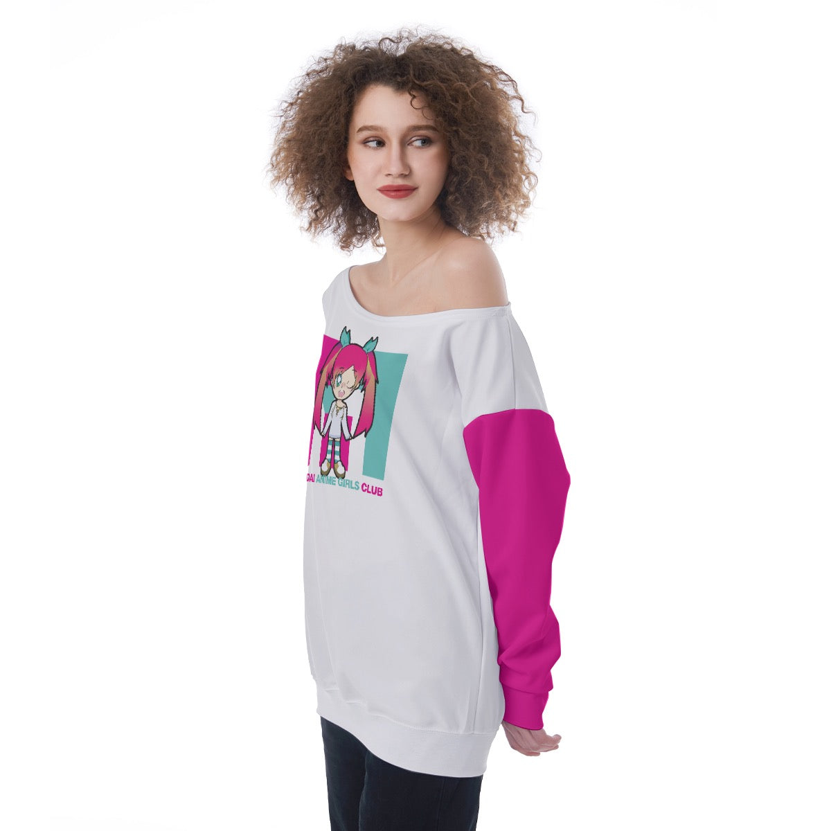 MAGC Off-Shoulder Sweatshirt