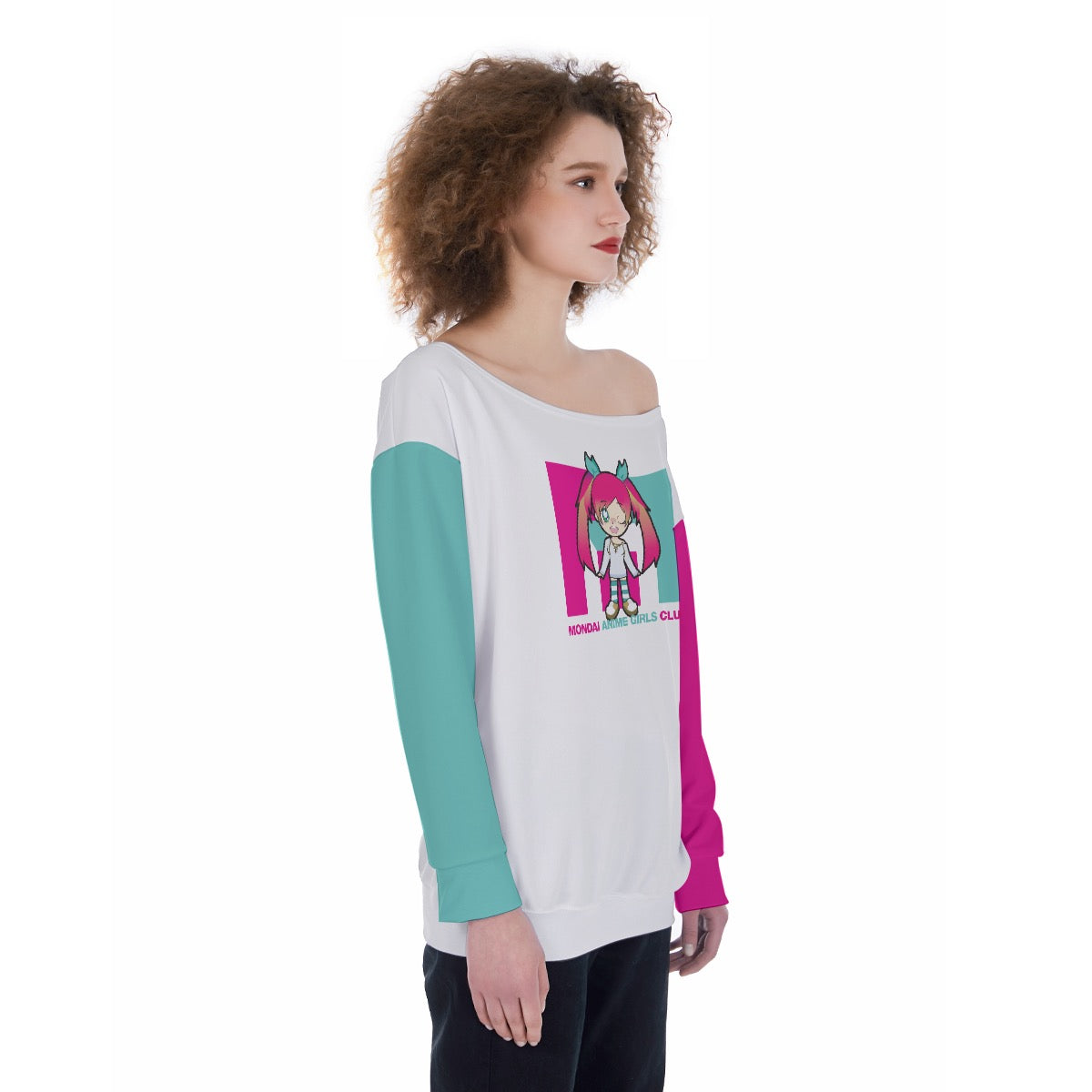MAGC Off-Shoulder Sweatshirt