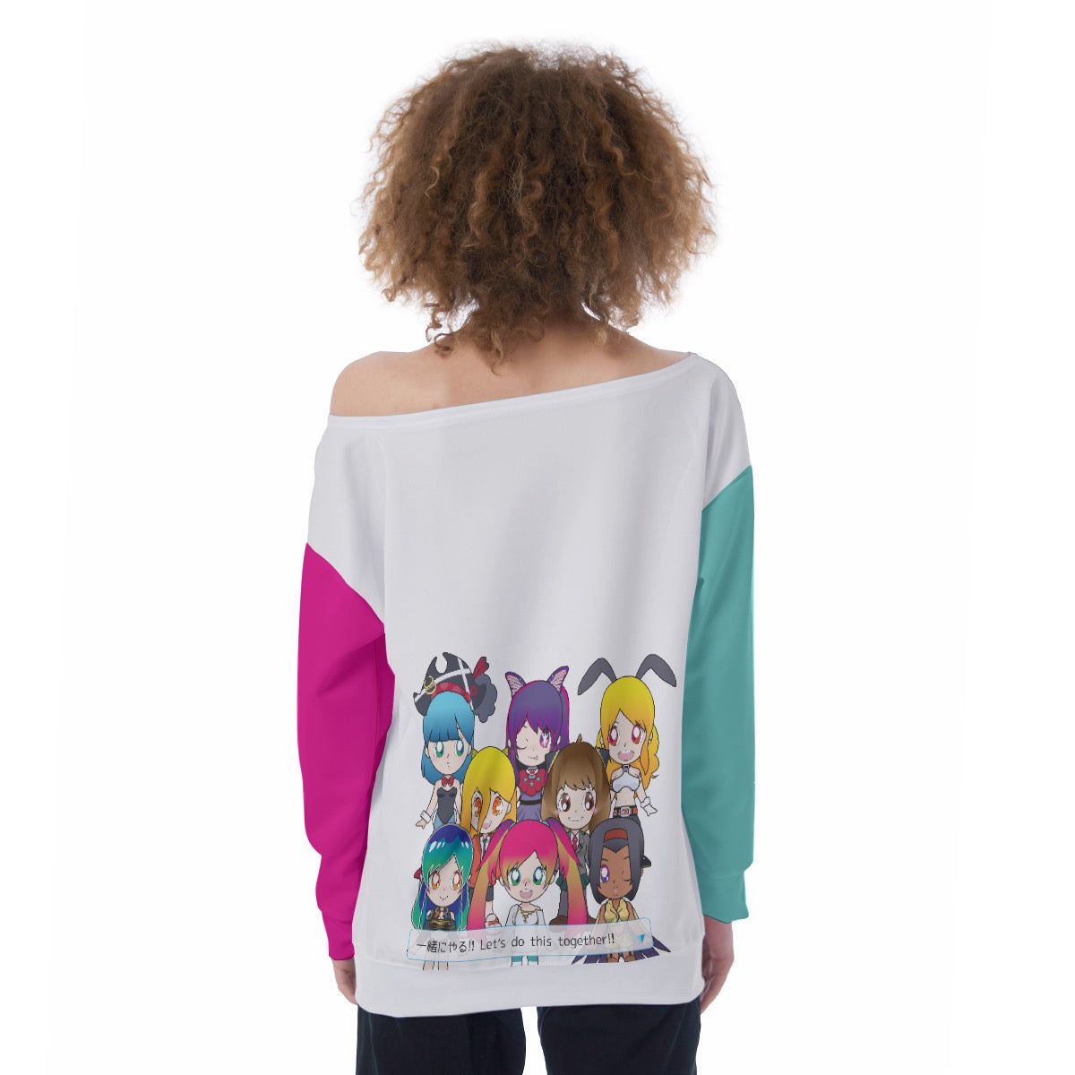 MAGC Off-Shoulder Sweatshirt